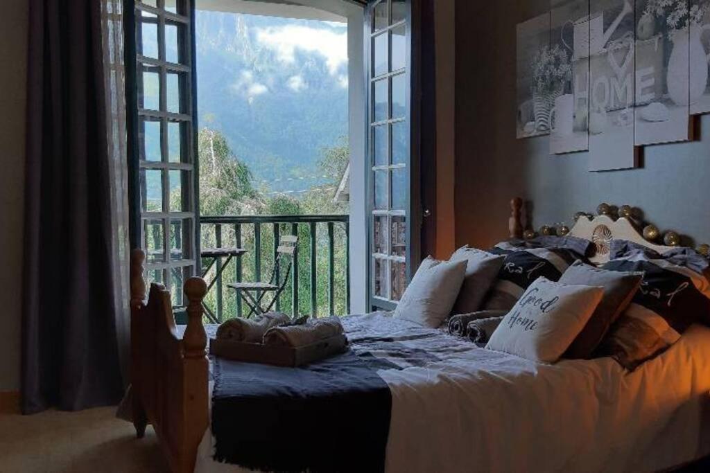 Gite Le Couraduque Avec Bain Nordique En Pleine Montagne Arrens-Marsous Esterno foto