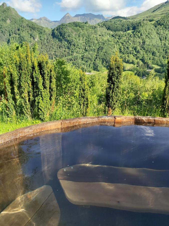 Gite Le Couraduque Avec Bain Nordique En Pleine Montagne Arrens-Marsous Esterno foto